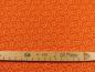 Preview: Patchworkstoff  Basic Ton in Ton orange terra Detailansicht mit Maß